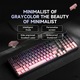Luyimeiren Безжична механична клавиатура Tri-Mode, Bluetooth/2.4G/USB-C, 98 клавиша, RGB осветление, градиентен дизайн, за офис/игри, черно/розово