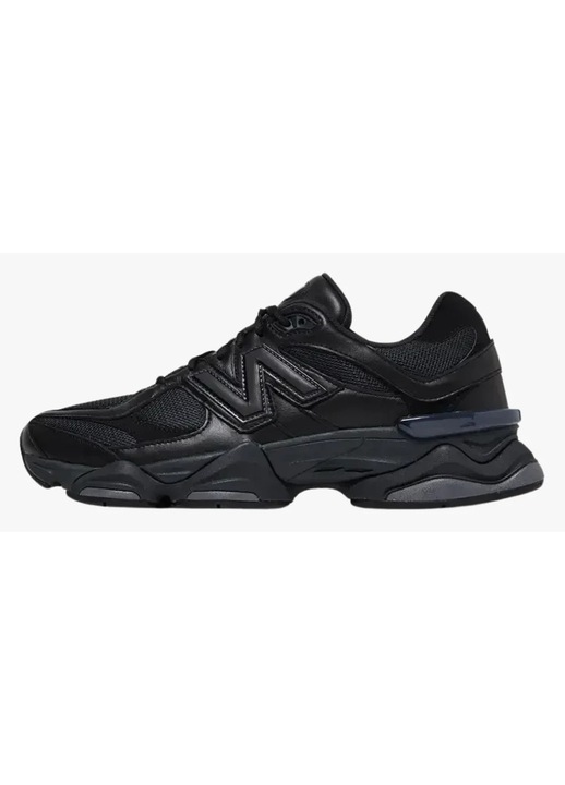 Мъжки спортни обувки, New Balance, 9060, черна кожа, 47.5 EU