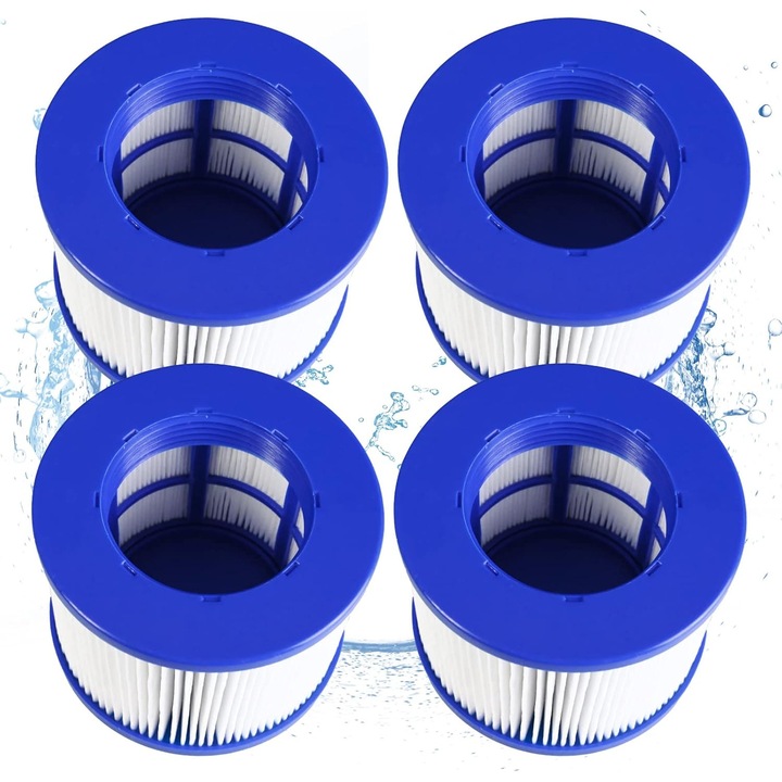 Filtru Infinite Filter cu insurubare pentru spa, cartus filtrant pentru Clever Spa, cartus filtrant pentru spa gonflabil, filtru 75 x 100 mm