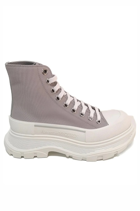 Tenisi femei, Alexander McQueen Tread Slick, Alb/Argintiu, 39.5