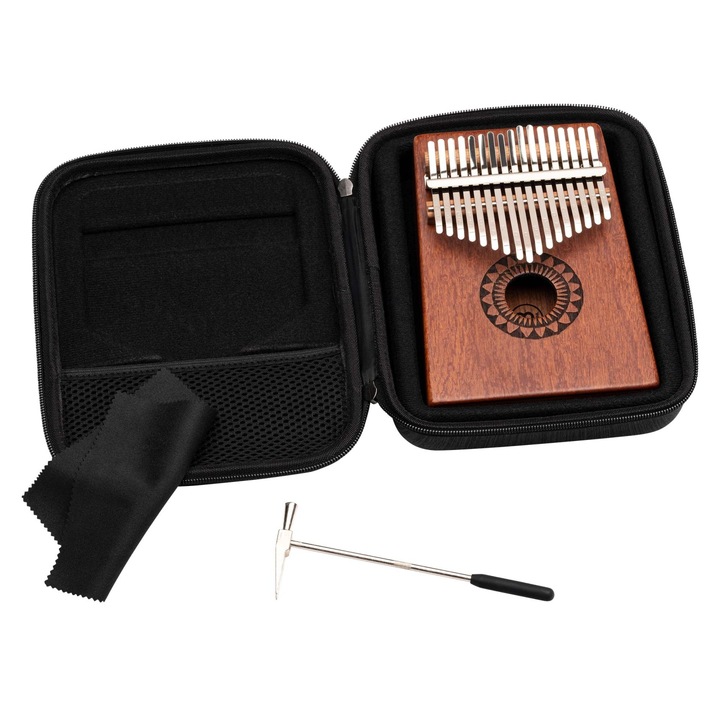 Meinl KA17SU Percussion Kalimba Sun – Sapele fa és Batik design