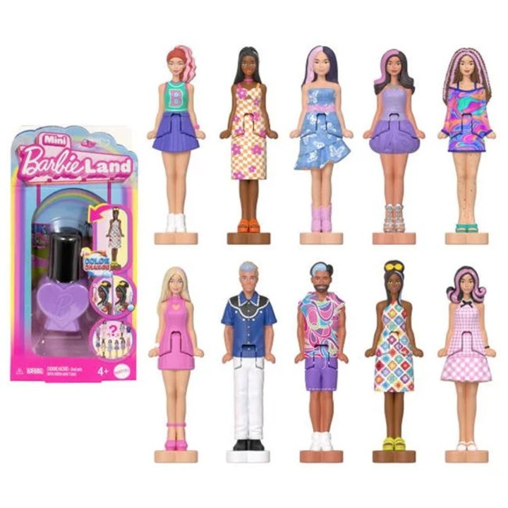 Mini Papusa Barbie Ken 3.8cm Colectie Surpriza Imaginatie