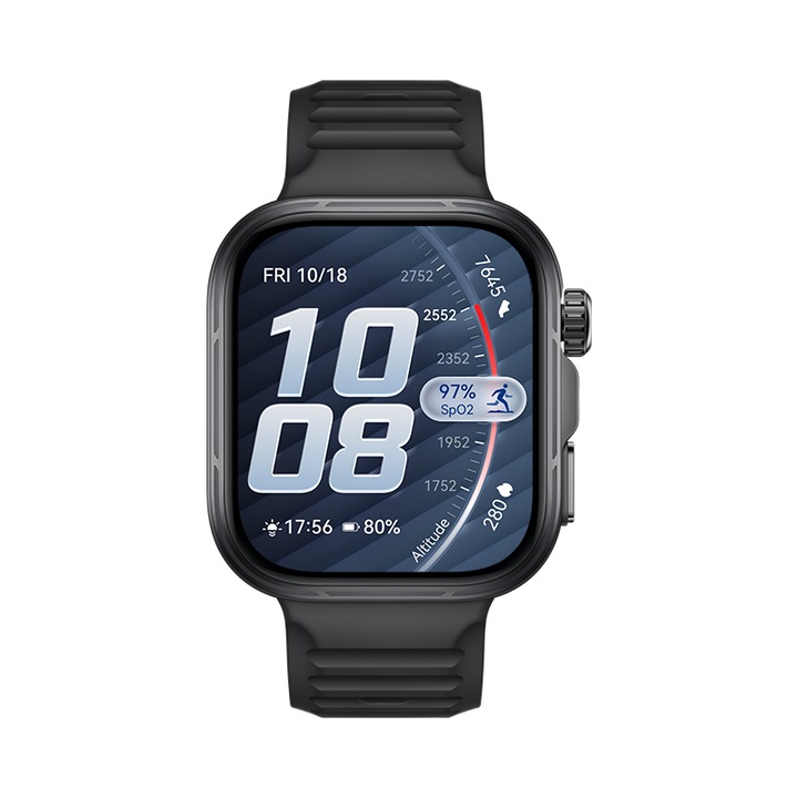 Huawei Watch Fit 5 Pro okosóra, fekete