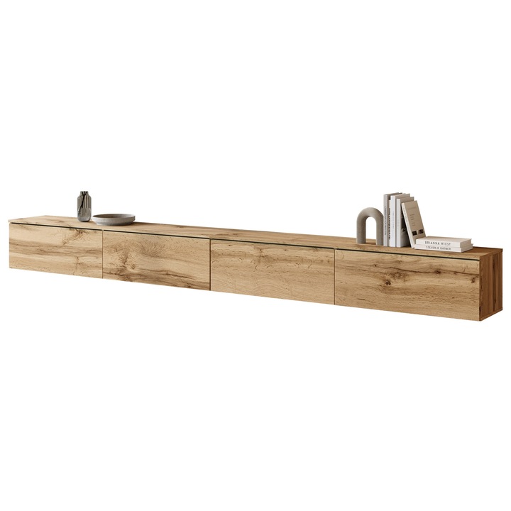 Comoda TV Dlone 300, MIRJAN 24, wotan, 33x300x32 cm