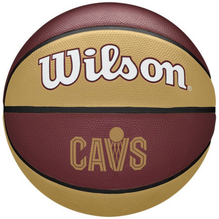 Minge baschet NBA Cleveland Cavaliers, Wilson, Marimea 7, Maro/Multicolor