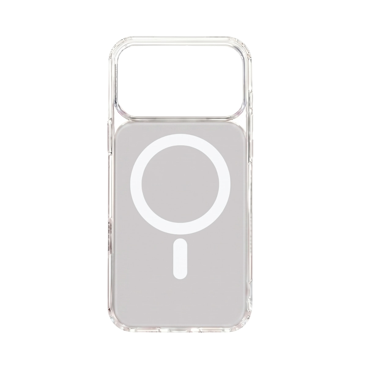 Калъф за iPhone 17 PRO Бял, HEYBINGO®, тънък дизайн, MagSafe ...