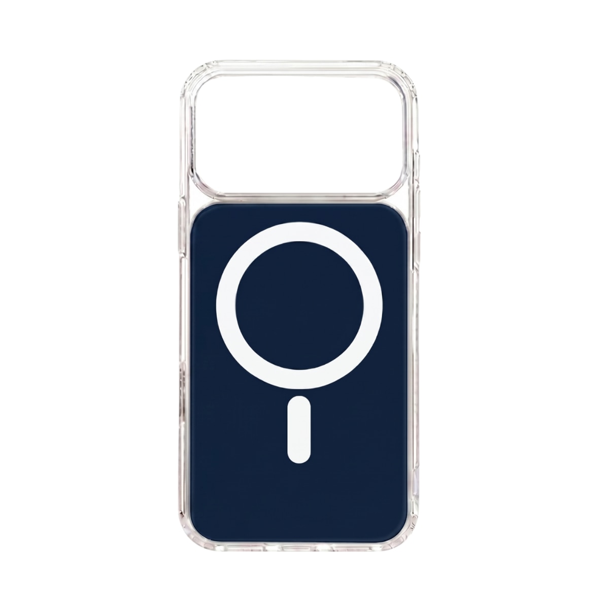 Husa pentru iPhone 17 PRO Albastra, HEYBINGO®, design slim, MagSafe, Anti-Soc, Anti Zgarieturi, Clear Fusion Mag Cover