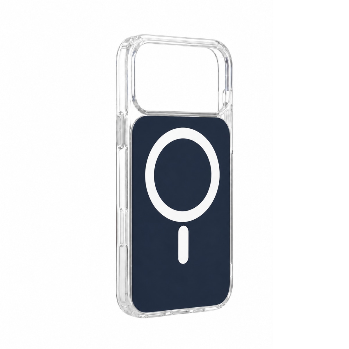 Husa pentru iPhone 17 PRO Albastra, HEYBINGO®, design slim, MagSafe, Anti-Soc, Anti Zgarieturi, Clear Fusion Mag Cover