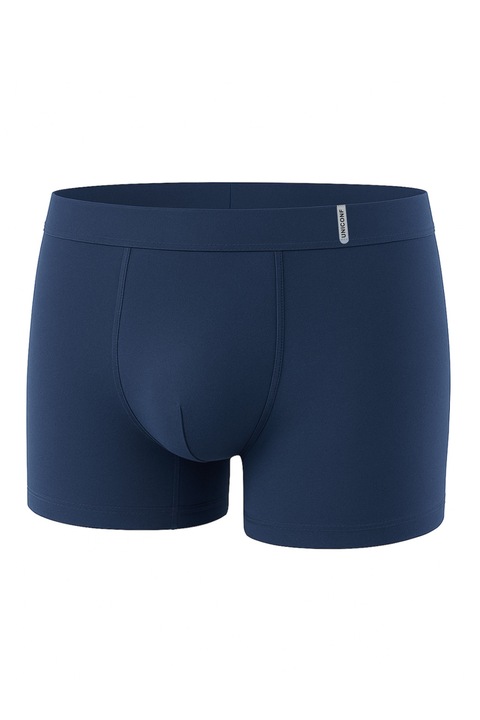 Boxer barbati cu taietura laser BB127BLM, Uniconf, Bleumarin