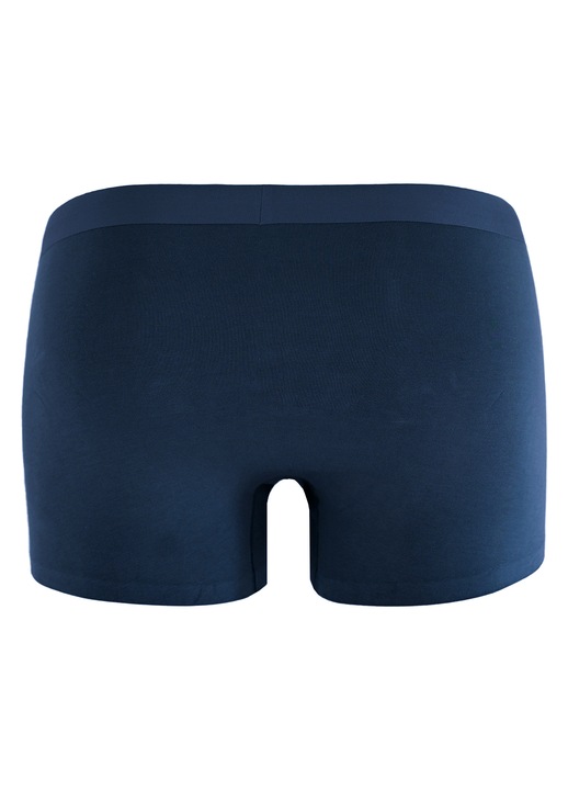 Boxer barbati cu taietura laser BB127BLM, Uniconf, Bleumarin
