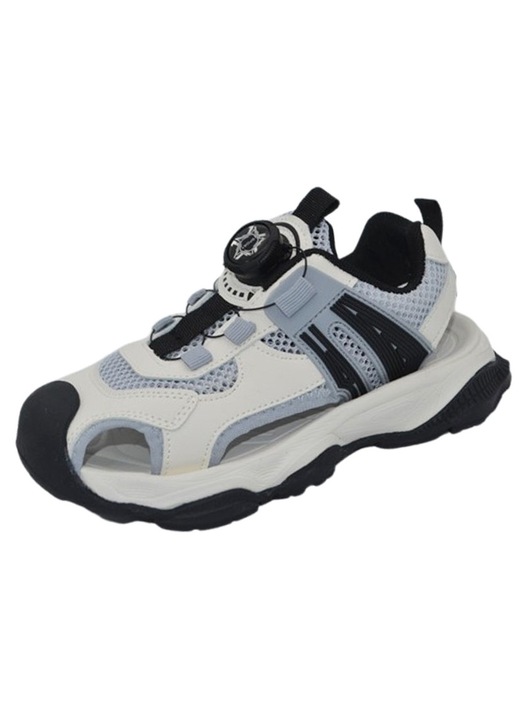 Sandale sport, din plasa, pentru baieti, Apawwa G594, Crem 128724