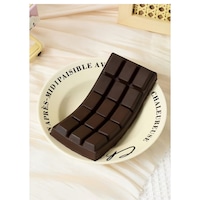 Squishy Tableta Ciocolata Slow Rise 15 x 6 cm, Jucarie Antistres Soft Squeeze, Model Chocolate Bar
