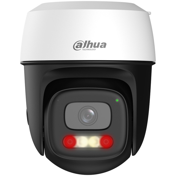 Камера за наблюдение Dahua Active Defense DH-IPC-P5IP-PV-0280B-EUR, 5MP, 2880x1620, IR30m, Smart Detection, Двупосочна аудио връзка, IP66