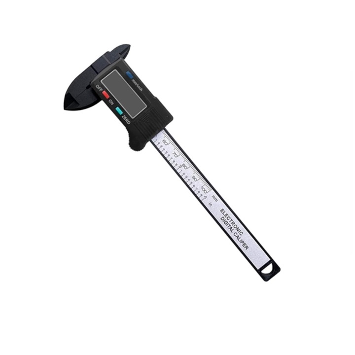 Subler digital electronic 150 mm, DEPOX®, afisaj LCD, instrument profesional de masurare precisa, negru