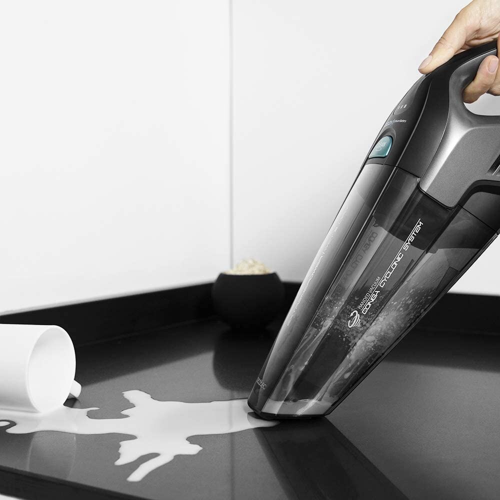 Aspirator De Mana 2 In 1 Immortal ExtremeSuction, Volum 0, 5 l, Tehnologie Extremesuction Si Wet Dry, Sistem ciclonic, Autonomie 25 De minute, Negru, Utilizare versatila, Materiale calitative, Alegerea Perfecta