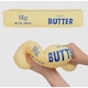 Jucarie Antistres NeeDoh Butter Schylling, Textura Ultra-Moale "Ca Untul", Squishy Senzorial, 26 CM
