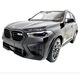 BMW X5 M Competition LCI 1:18 fém replika modellautó, fekete, kormányozható kerekek, nyitható összes ajtó és motorháztető