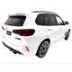 BMW X5 M Competition LCI 1:18 fém modellautó, fehér, kormányozható kerekek, nyitható ajtók és motorháztetők