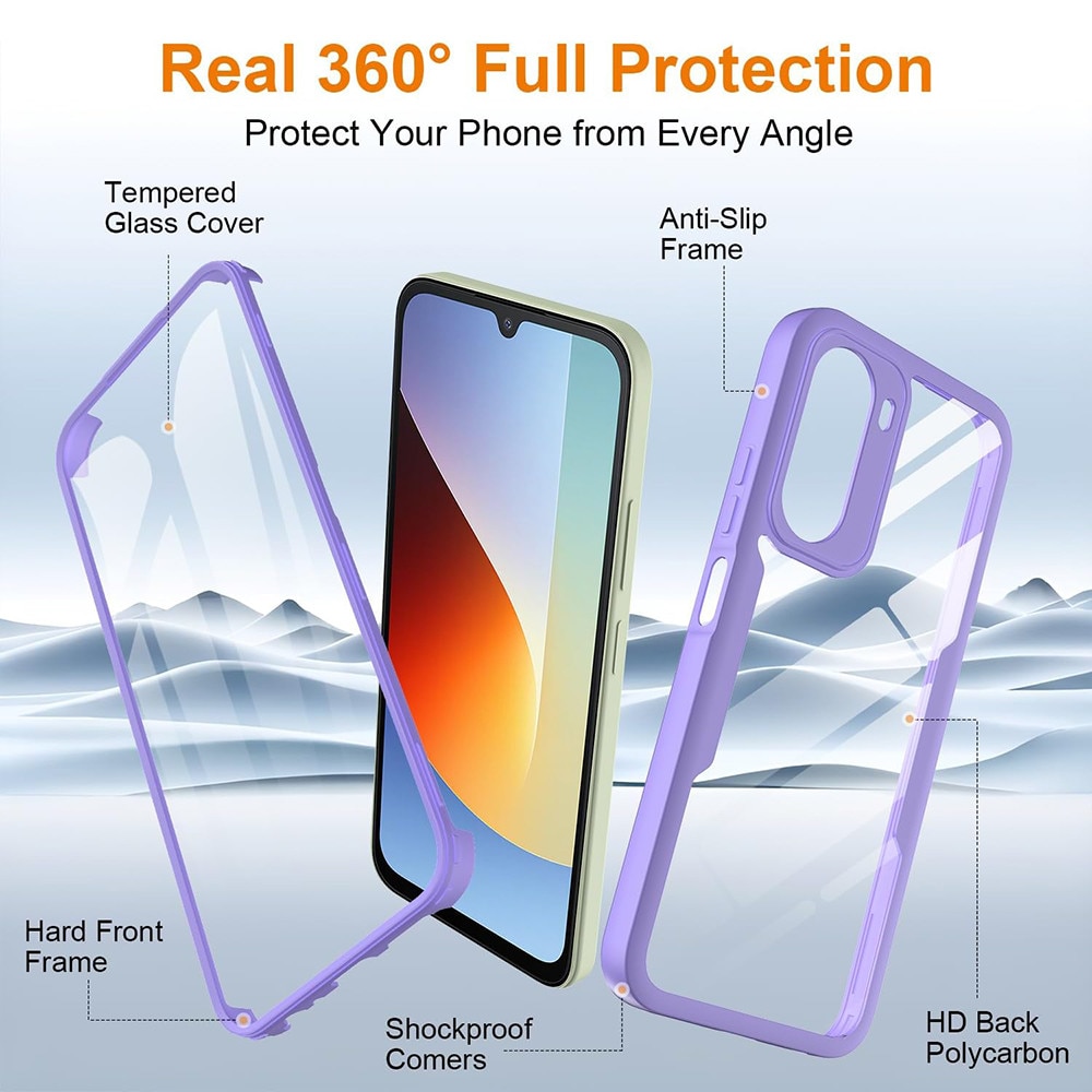 Husa 360° Xiaomi Redmi A7 Pro 4G Techsuit ColorVerse, mov