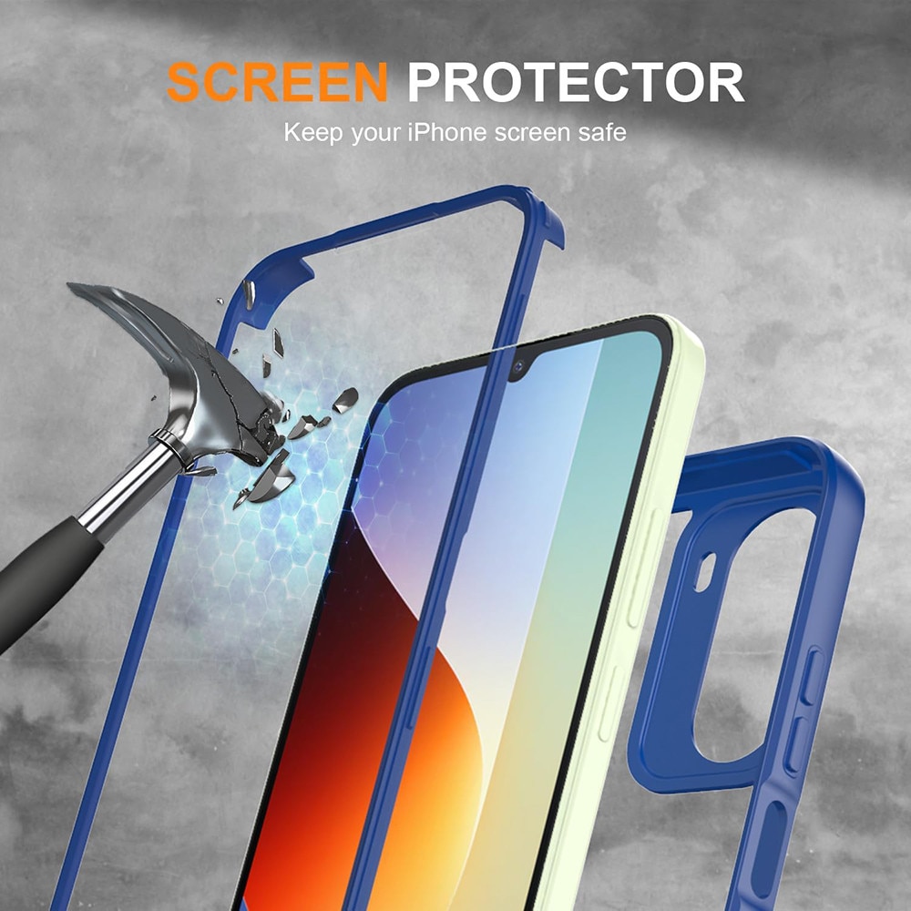 Husa 360° Xiaomi Redmi A7 Pro 4G Techsuit ColorVerse, albastru