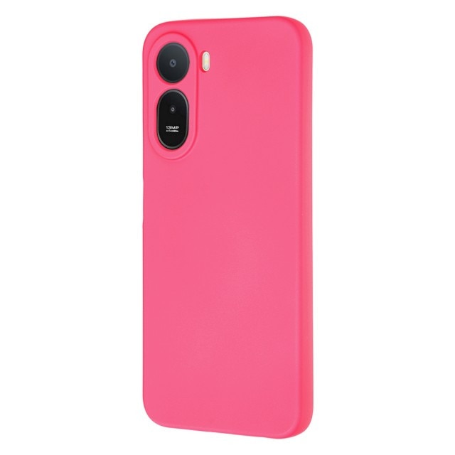 Husa Upzz® SoftFlex Compatibila Cu Xiaomi REDMI A7 PRO, Silicon Soft, Protectie La Camera, Alcantara La Interior, Hot Pink