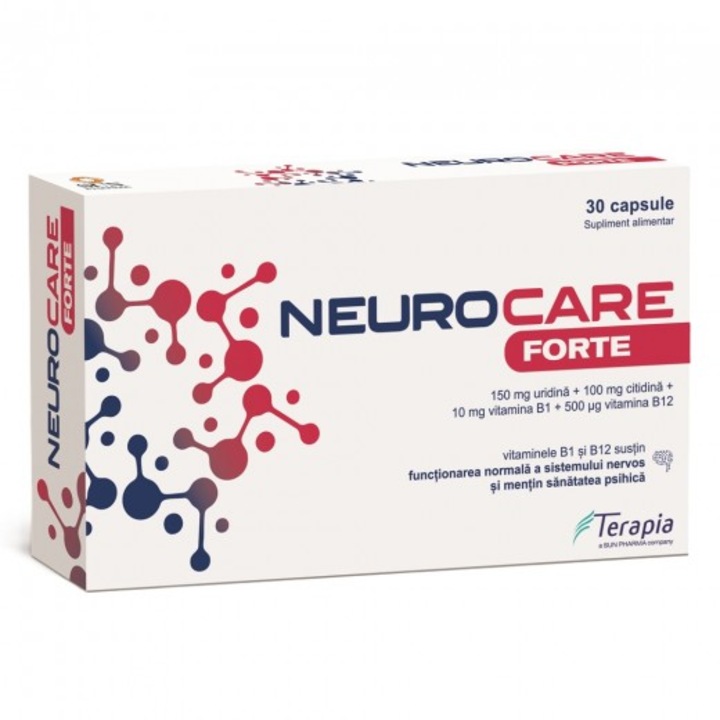Supliment alimentar NeuroCare Forte, 30 capsule, Terapia