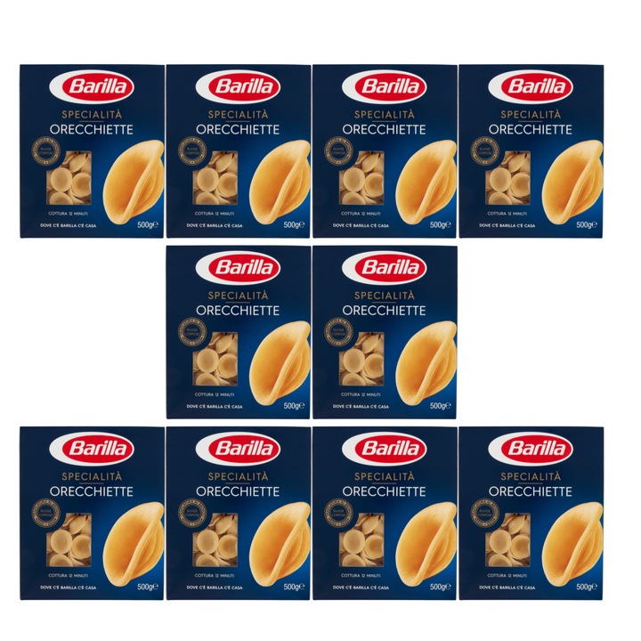 Paste orecchiette, Barilla Specialità, 500 g, set 10 bucati