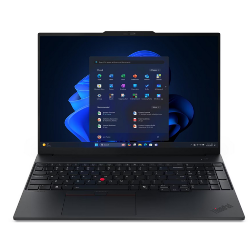 Laptop Lenovo ThinkPad E16 G3 WUXGA 16 inch Intel Core Ultra 5 228V 32GB 512GB SSD Windows 11 Pro Black