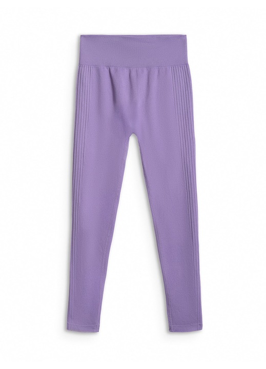 Colanti 4F antrenament fara cusaturi, violet, femei, XL-2XL INTL