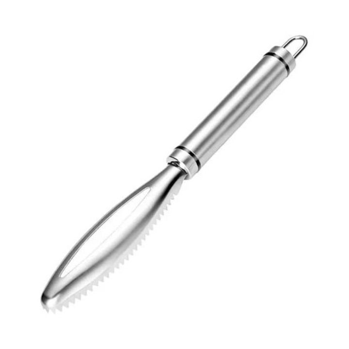 Gratuitor solzi peste inox, dublu rand, 18x5cm