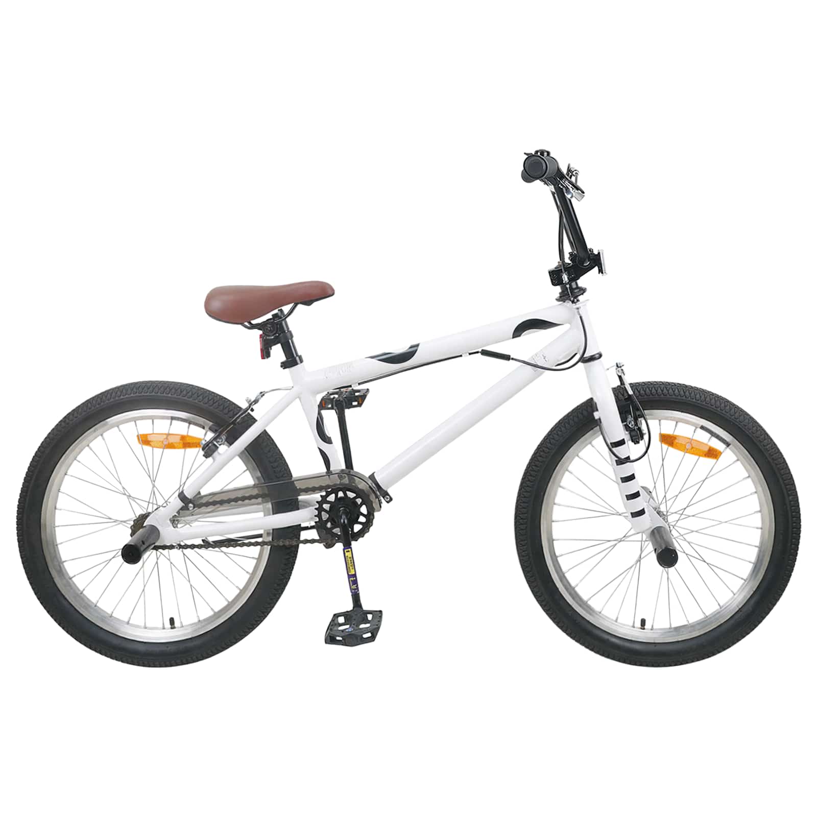 BMX 20 Inci pentru peste 9 ani vidaXL, Alb - eMAG.ro
