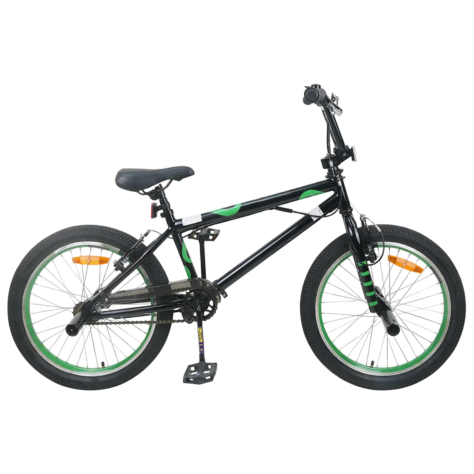 bmx20インチ BMX 20 Inci pentru peste 9 ani vidaXL, Negru - eMAG.ro