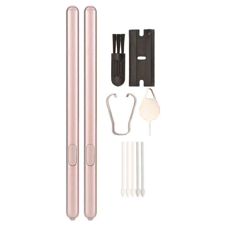 Stylus pentru tableta, 4096 niveluri presiune, Bluetooth, control de la distanta, negru
