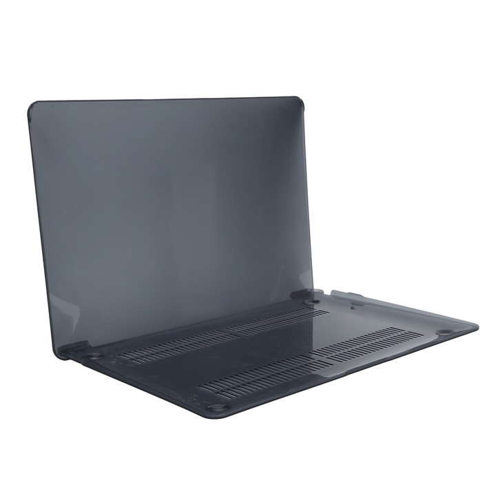 Husa laptop 13 inch, rezistenta la socuri, impermeabila, cu picioare pliabile, negru