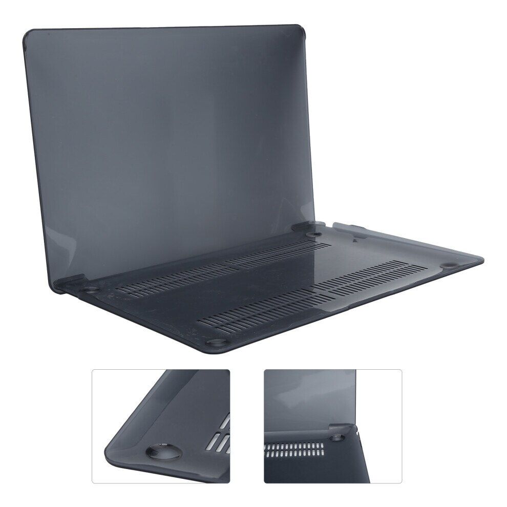 Husa laptop 13 inch, rezistenta la socuri, impermeabila, cu picioare pliabile, negru