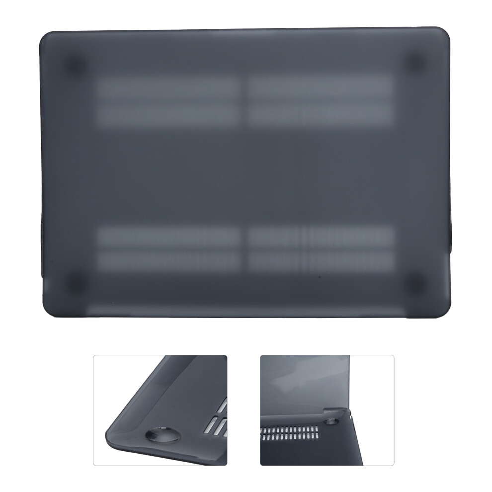 Husa laptop 13 inch, rezistenta la socuri, impermeabila, cu picioare pliabile, negru