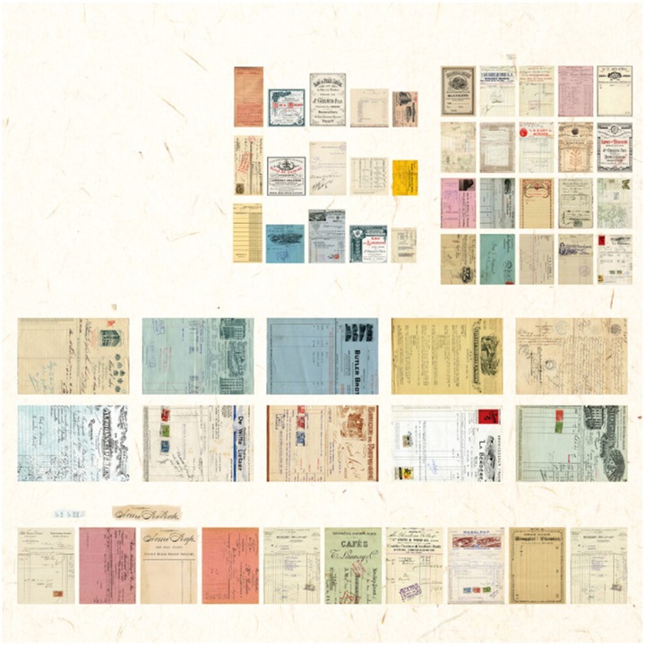 Foi decorative scrapbooking vintage natura, premium, 30x30cm