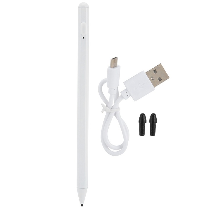 Stylus ergonomic pentru iPad, design inteligent, autonomie indelungata
