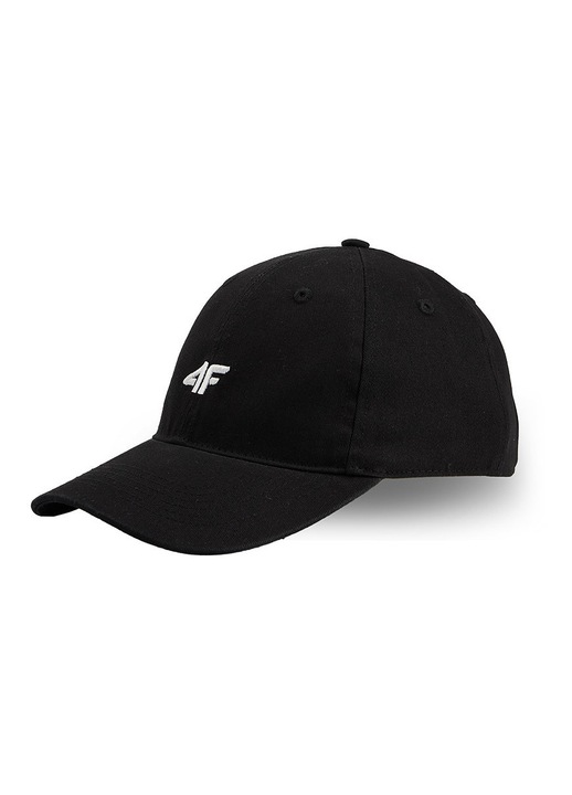 Sapca cu cozoroc 4F strapback unisex negru L/XL 60cm