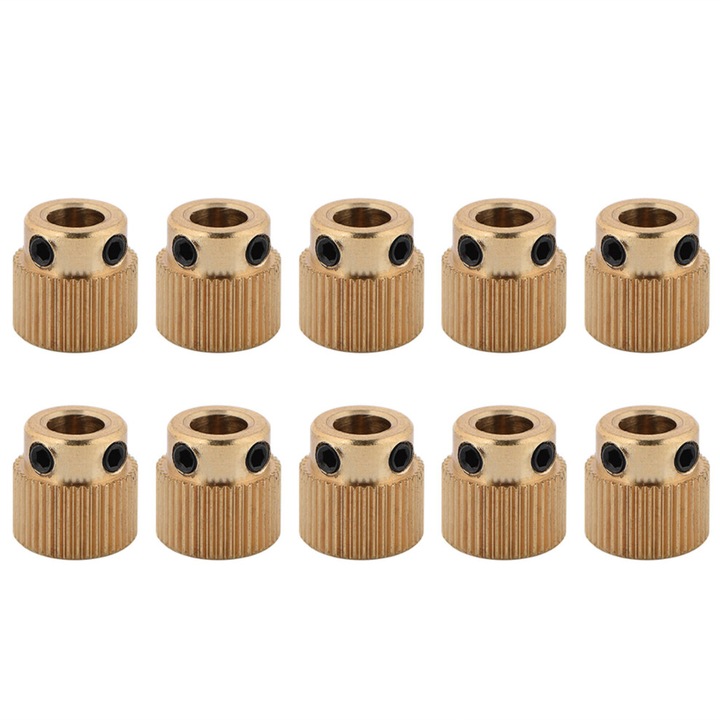Roata extruder alama pentru imprimanta 3D, precizie inalta, rezistenta mare, universala