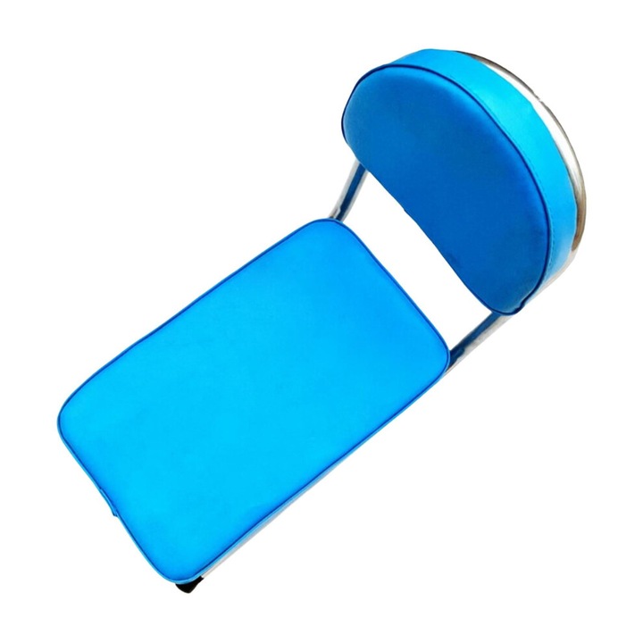 Sa bicicleta cu spatar, albastru, 27x16.8cm, confortabila, durabila