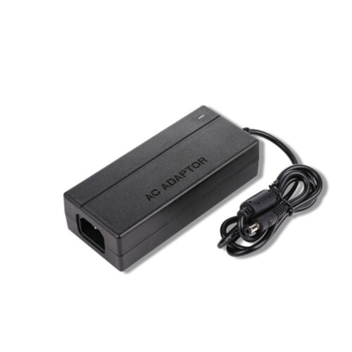 Adaptor de alimentare 48V 2A 96W negru 125x55x32mm