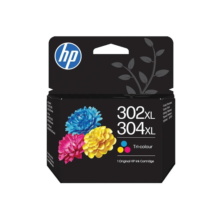 Cartus cerneala HP 302XL/304XL Colorpack, 300 pagini, multicolor