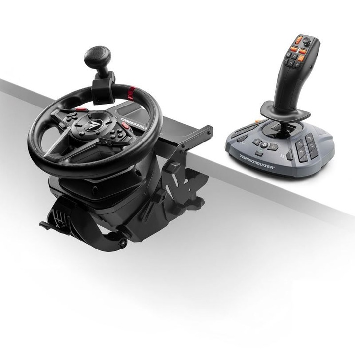 Volan Thrustmaster T128 Simtask Farming Pack USB negru 4160937
