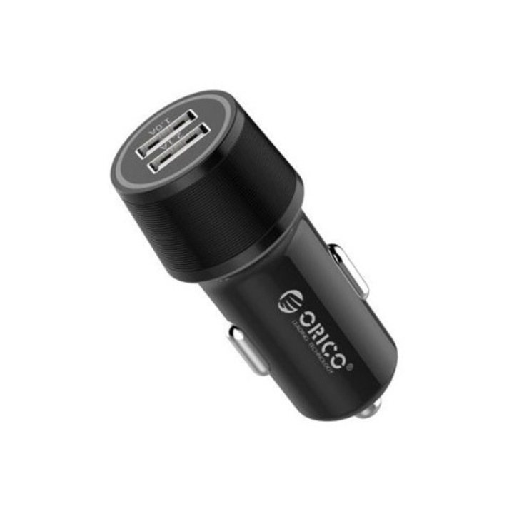 Incarcator auto Orico UCC-2U-BK negru 2xUSB-A