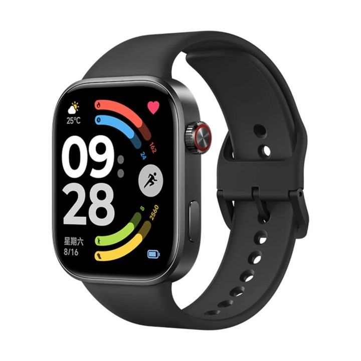 Xiaomi Redmi Watch 6 NFC 2 "07", iOS, Android, >1 hét, Vízálló, 5 ATM, Bluetooth, Gyroscope, NFC, Pulzusmérő, Gyorsulásmérő, Üzenet és hívás kezelése, Mikrofon, Alvás figyelés, Elégetett kalória kijelzés, Tok mérete: 47, 5x41, 1x11, 3mm fekete