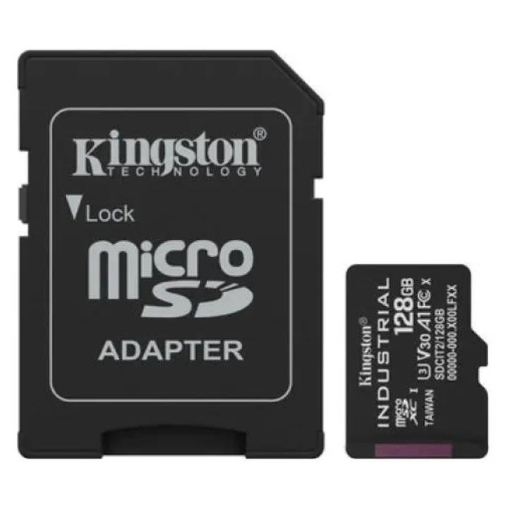 Card Kingston SD-Adapter microSDXC UHS-I 128GB