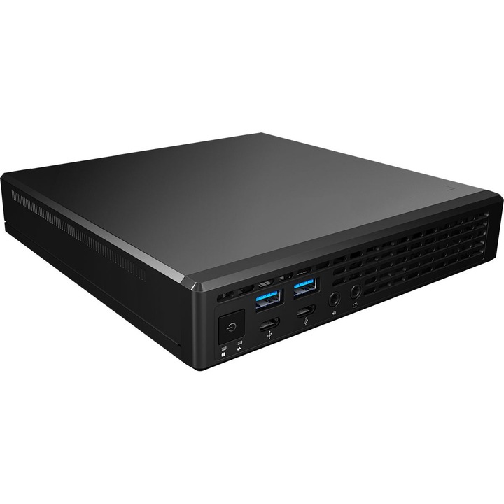 Mini PC ASRock Jupiter X300, AMD X300, negru, 178x178x34mm