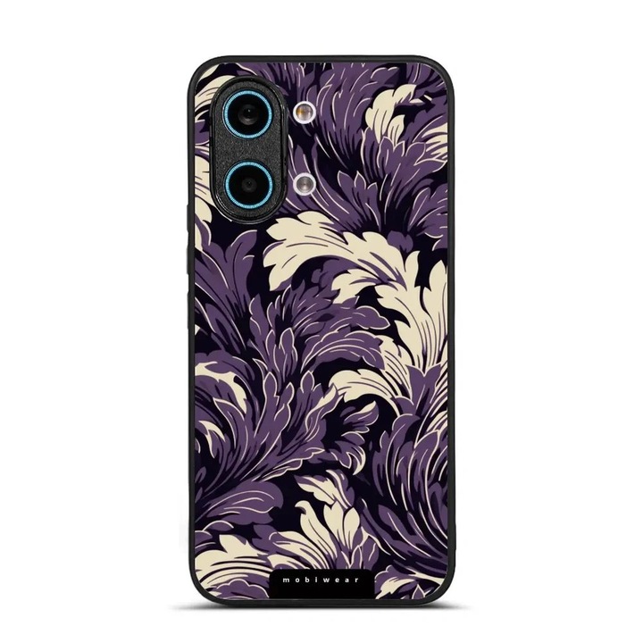 Калъф Mobiwear Xiaomi POCO X8 Pro Max, гланцов, лилав, 15x7x1см