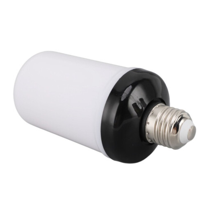 LED láng izzók 2 szett, 4 mód, sárga, 14cm, E26